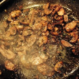 sauteed mushrooms