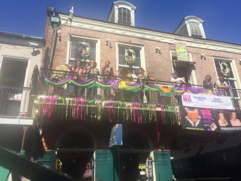 Mardi Gras Balcony