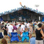 Jazz Fest Stage Crowd.