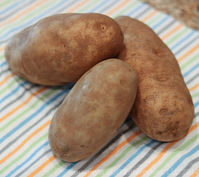 3 Russet Potatoes