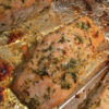 Baked Dill Butter Salmon