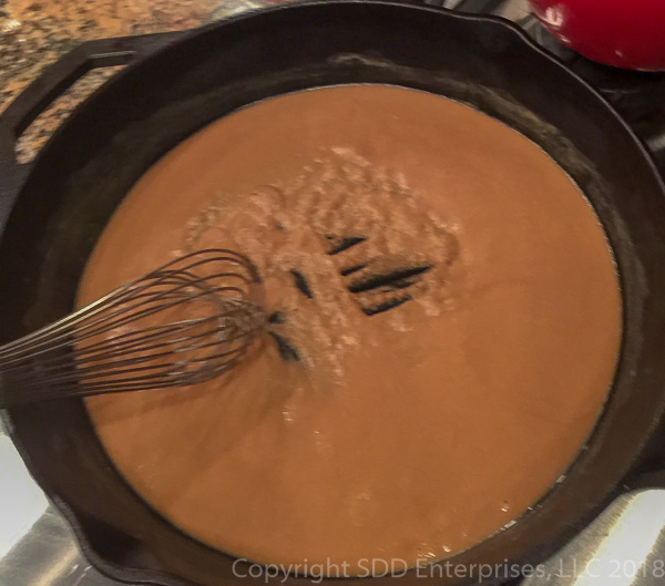 medium dark roux