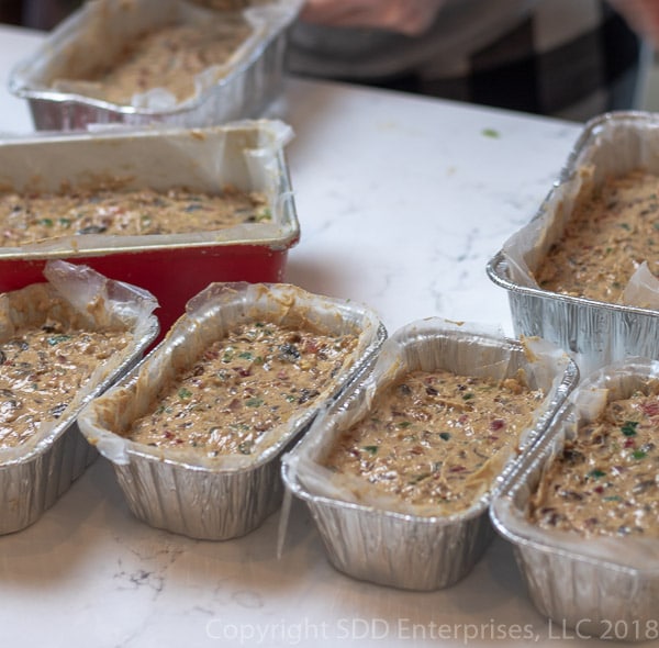 Fruit cakes ready for toppings