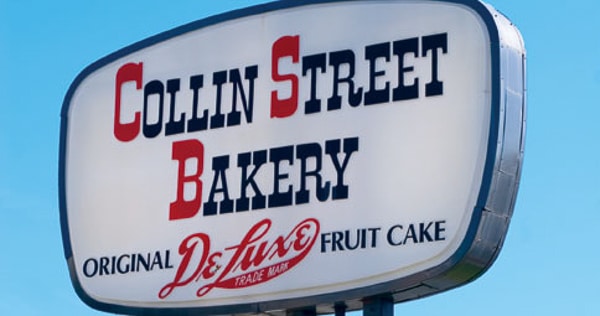Collin Street Bakery Sign