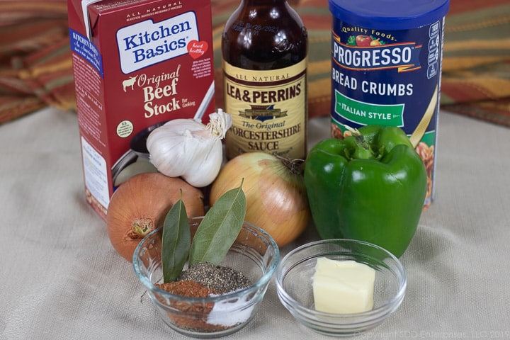 ingredients for stuffed bell peppers