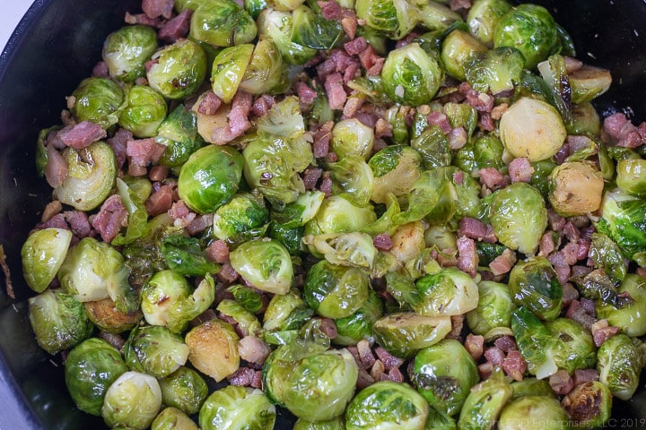 roasted brussels sprouts with pancetta