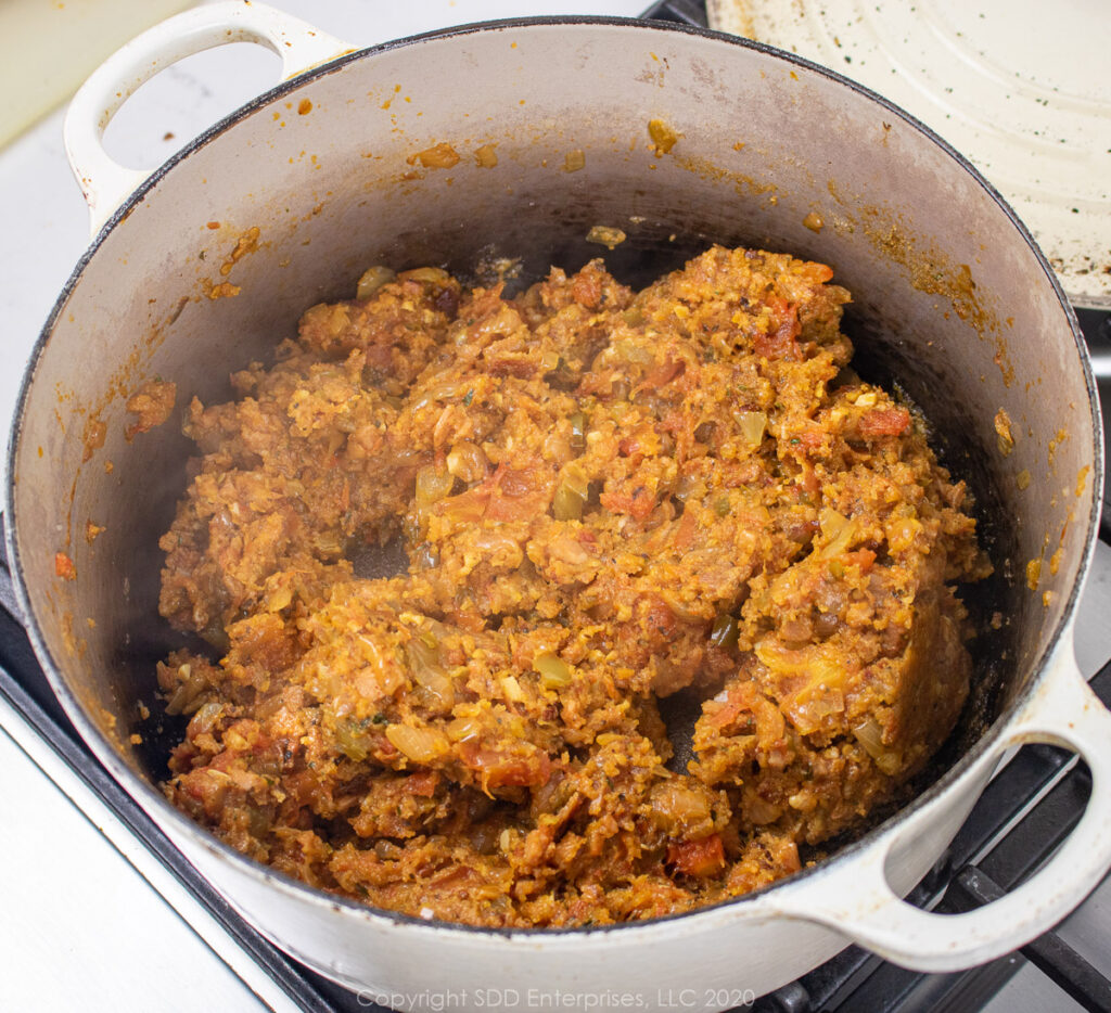 stuffing for tomatoes in a dutch oven