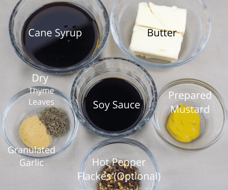Cane Syrup Sauce First...you have a beer