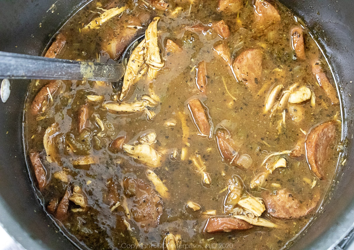 chicken andouille gumbo