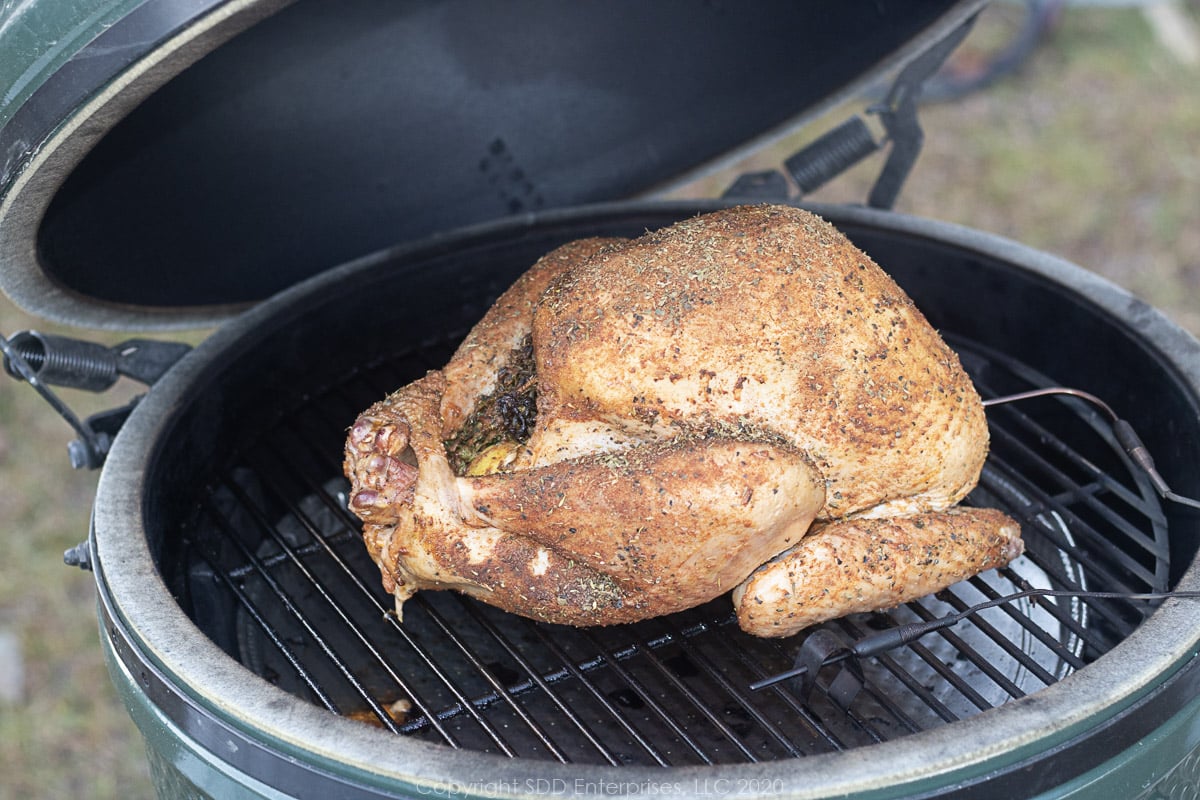 turkey on a smoker