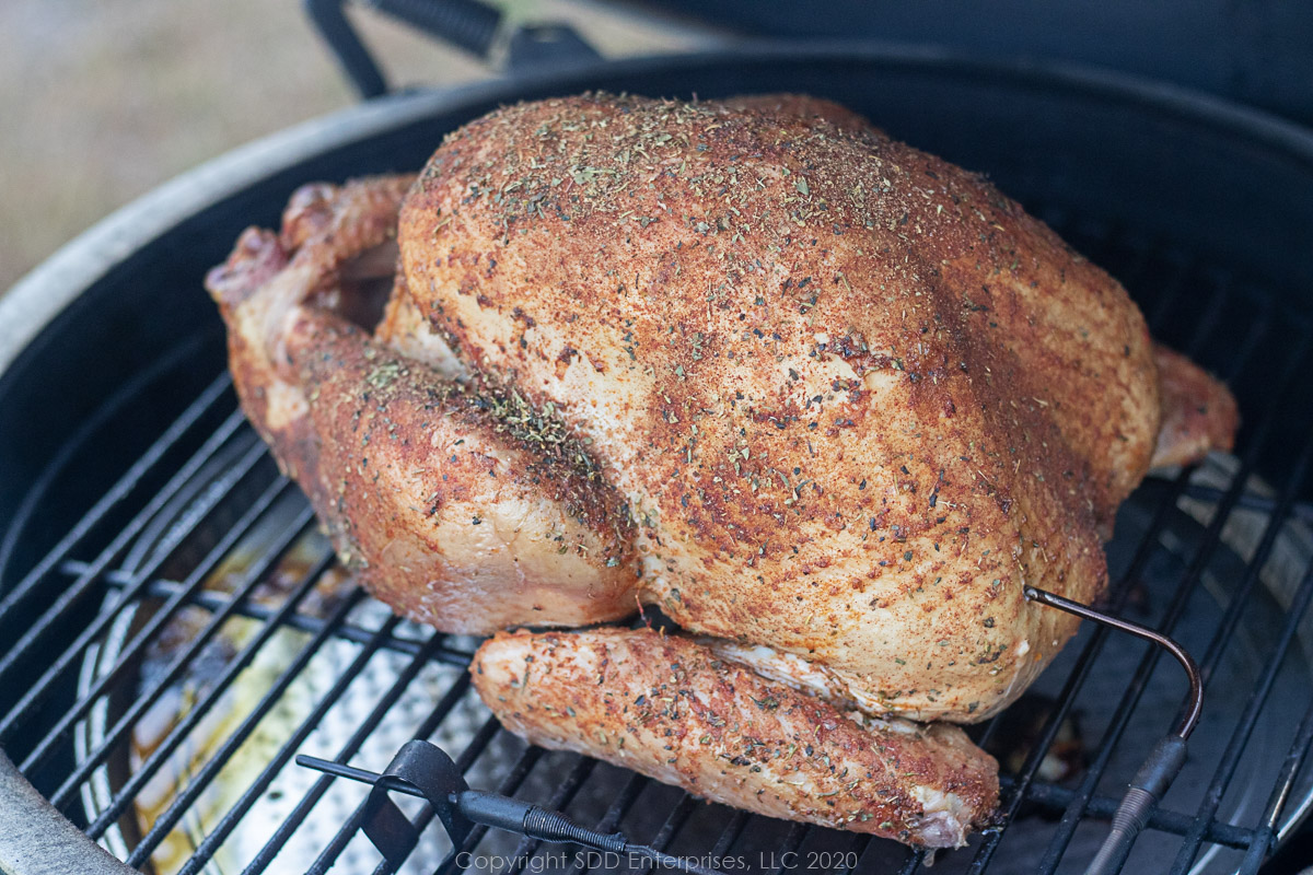 turkey on a smoker