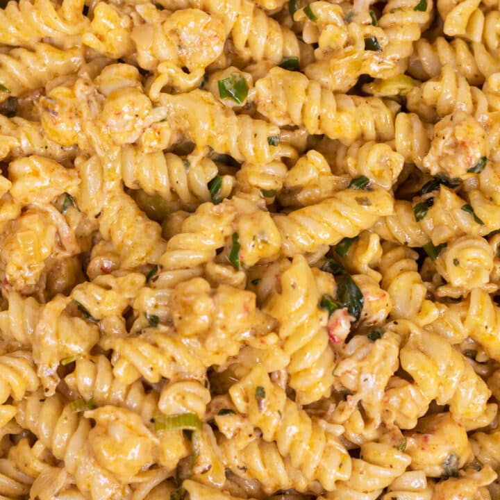 close-up of crawfish monica