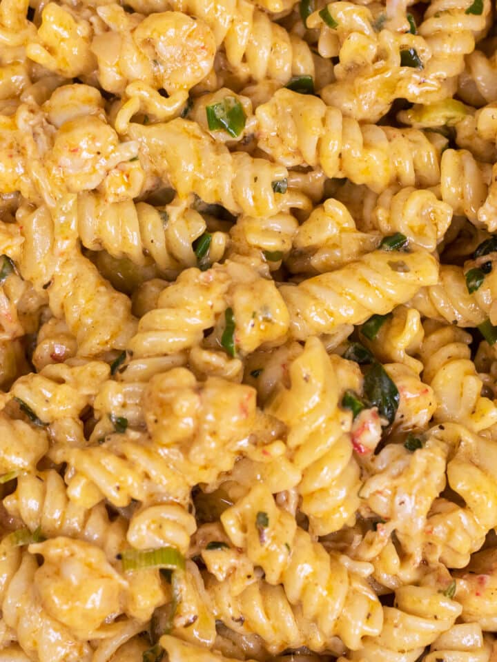 close-up of crawfish monica