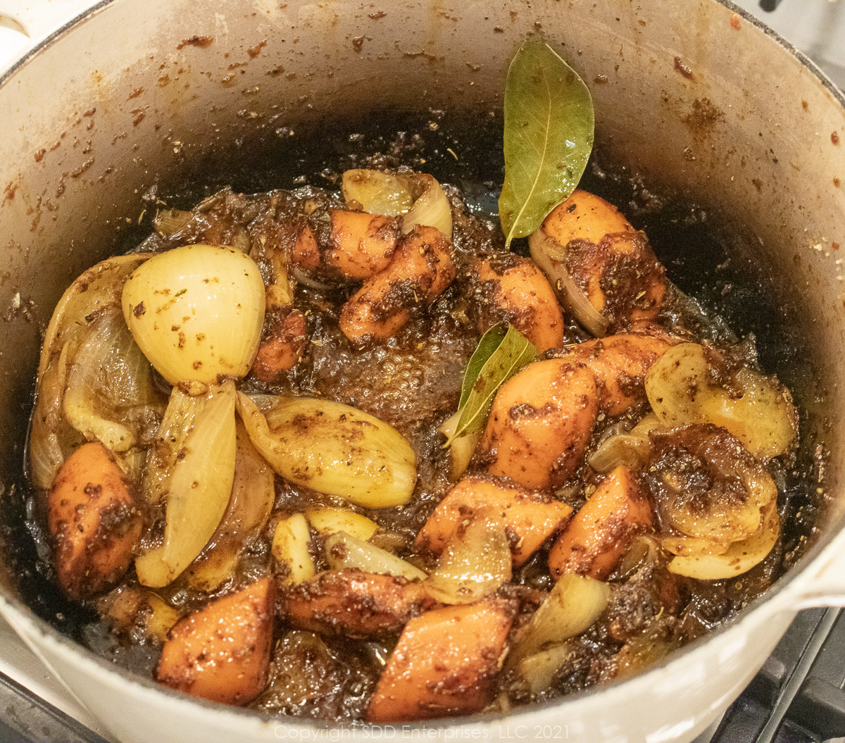 deglazing a Dutch oven