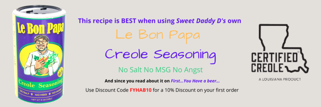 coupon for Le Bon Papa Creole Seasoning