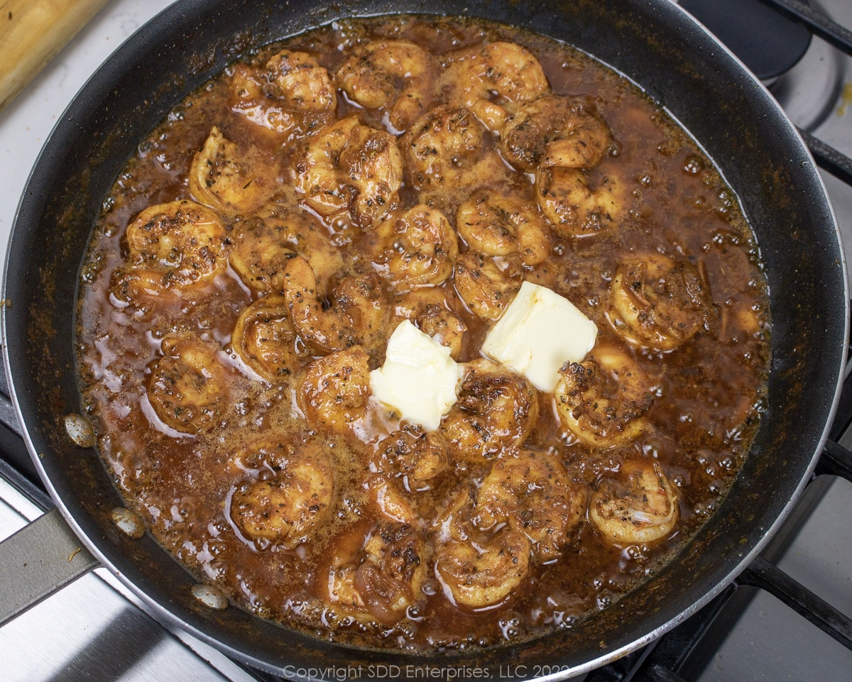 finishing butter for shrimp scampi