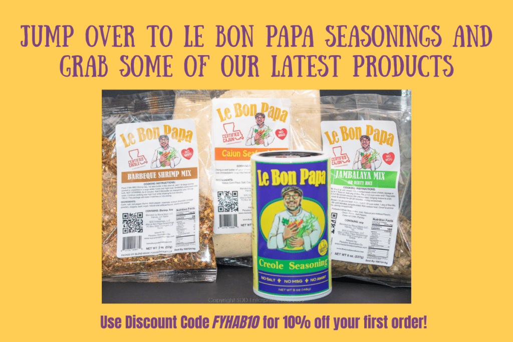 le bon papa seasonings ad