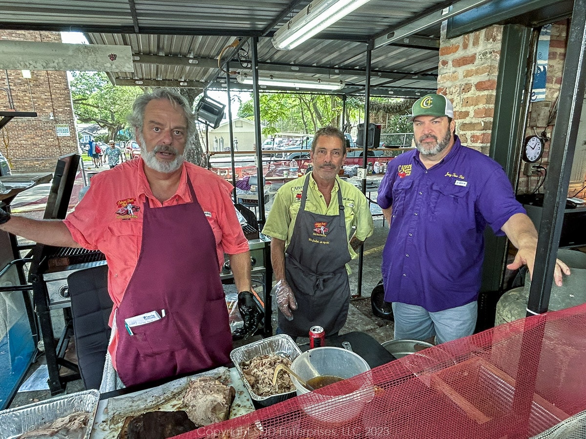 Cabrini Dads' Club members.