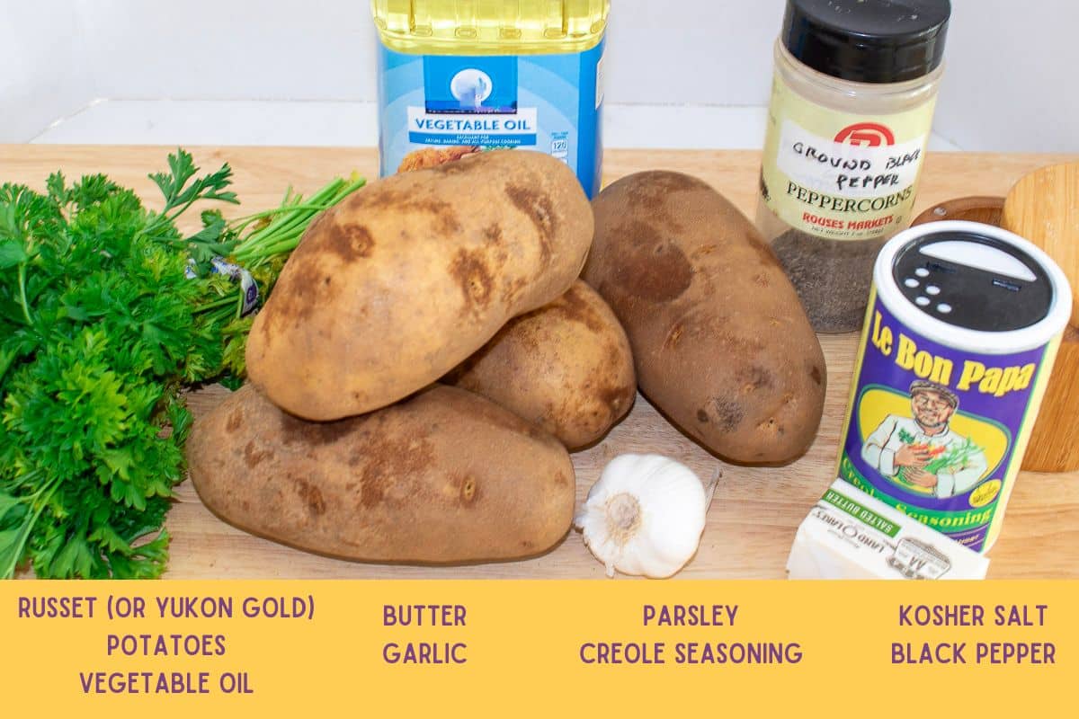 Ingredients for Brabant Potatoes.
