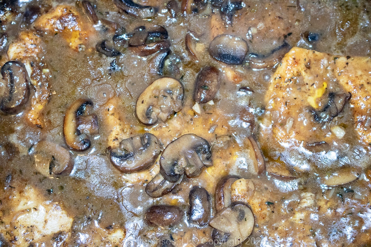 Chicken Marsala.