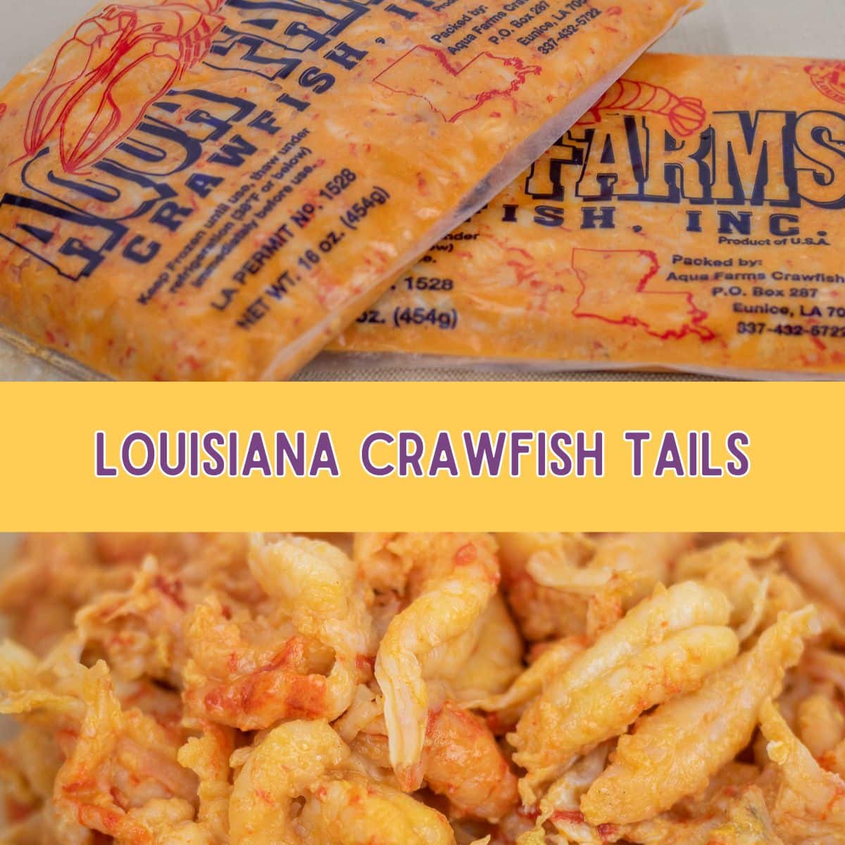Louisiana Crawfish Tails.