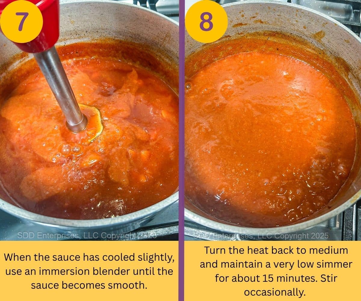 Steps to prepare Peach BBQ Sauce.