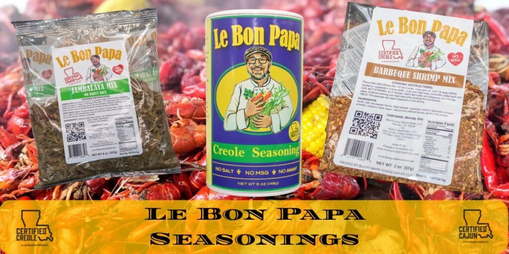 Le Bon Papa Seasoning Advertisement.
